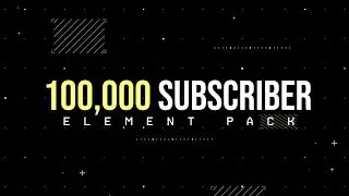 100,000 FREE Subscriber Element Pack
