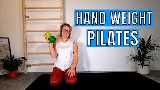 Energise Your Body || 20 Minute Pilates With Light Weights (Beginner - Intermediate)