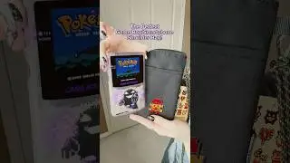 Pok&eacute;mon Gold & Silver Shoulder Bag! #pokemon #gameboy #pokemongoldandsilver #shorts