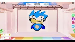 Fazendo desenhos no Speed Draw do roblox