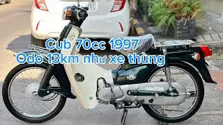 Honda Cub 70cc 1997 odo 13km như xe thùng 
