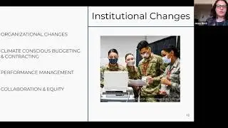 United States Department of Defense Climate Resilience and Readiness Act- Jenny Bock