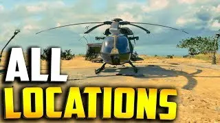 ALL HELICOPTER LOCATIONS IN BLACK OPS 4 BLACKOUT - Blackout Battle Royale Helicopter Spawn Locations