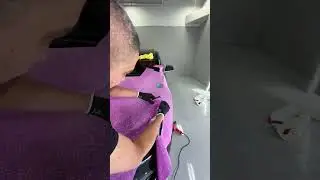 Pink Glitter Car Wrap ✨🔥👌 #carwrapping #carwrap #asmr #satisfying #vinylwrap