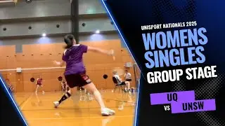 UniSport Nationals | UQ vs UNSW | Womens Singles