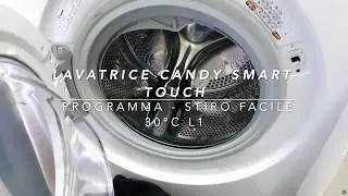 Lavatrice Candy Smart-Touch - Stiro Facile, 30&deg;c, 1000rpm (Full Cycle)