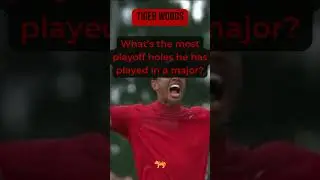 Tiger Woods Facts! #tigerwoods 🏌️&zwj;♂️🐅#golflegends   🏆#golficon  ⛳#pga  #golfchampion Golf