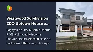 Westwood Subdivision CDO Uptown House and lot