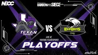 Texan Esports VS. CMU Esports NECC Playoffs | R6 | Division III