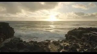 sun rising sea view no copyright video clips