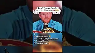 CANELO FUNNY MOMENTS 😂 #shorts