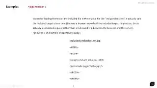 JSP Standard Actions