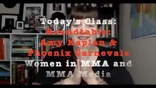 Writing & Fighting: Roundtable with Amy Kaplan & Phoenix Carnevale