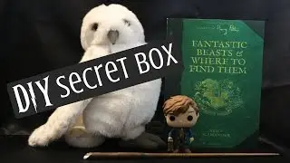 DIY Fantastic Beasts ⚡️ Textbook Secret Box
