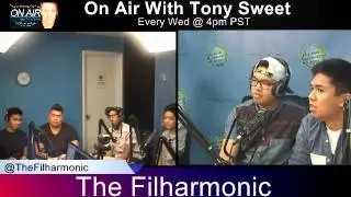 THE FILHARMONIC sings live on air - On Air with Tony Sweet