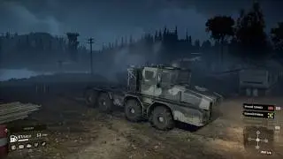 Snowrunner PS4 Тест драйв Kolob 74941 - ползём по болоту