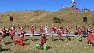 Lezim Dance performance at 48th Gannat International Folklore Festival in Gannat, France in July'22
