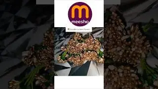 Golden✨ Pollen Flowers  Craft Accessories Home Decoration Items#youtubeshorts #subscribe#like