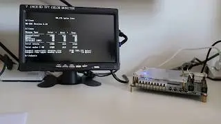 80186 hardware boot with CGA