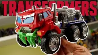When Hasbro KO Upscaled Their Own Stuff| #transformers Prime Beast Hunters Voyager Optimus Prime