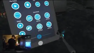 VRTheatre Leap+Touch - Leap Motion + Oculus Touch Demonstration