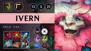 Ivern Top vs Gangplank - KR Master Patch 25.19