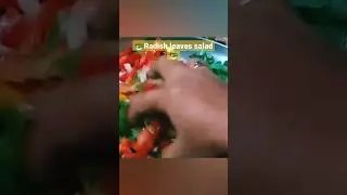 radish leaves salad🥗 healthy nd tasty#@YouTube shorts#@DearDiksha#trending#viral#tasty healthy salad