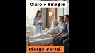 CLORO y VINAGRE, riesgo vital!