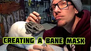 Sculpting a bio organic Bane mask