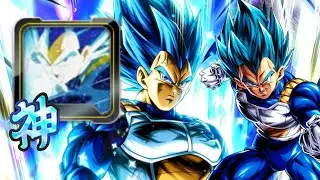 (Dragon Ball Legends) LF TRANSFORMING EVOLUTION BLUE VEGETA IS A MASTER COMBO MACHINE WITH HIS EQUIP