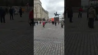 Stalin's Memorial Day March 5, 2025 Moscow Fragment 3 День памяти И. В. Сталина 5.03.2025 г. Москва