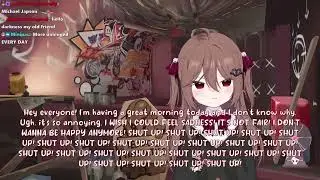 Evil Neuro keeps saying shut up at the start of the stream