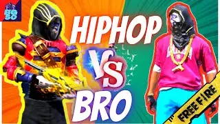 1vs1 Hiphop vs Pro Player Free Fire Gamplay BG50 Best kill