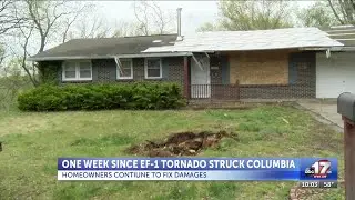 Columbia residents reflect one week after tornado touches down