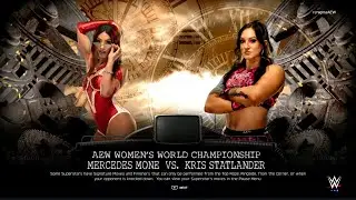 AEW Full Gear 2025 Kris Statlander vs Mercedes Mon&eacute; for the AEW Women's World Championship