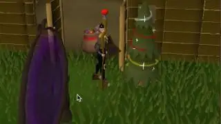 Putting up my Xmas tree in poh Runescape RS07 OSRS The New Alliance RS