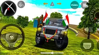 Modified Mahindra Thar😈Games:Indian Yellow Thar (Gadi Wala Games)Car Game Android Game #2025​ part42