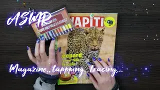 ASMR Fr (With Eng subs) ✨Magazine page flipping - ✨Sons de pages de magasines