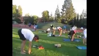 Tuesday's Track and Yoga with Steve Mackel