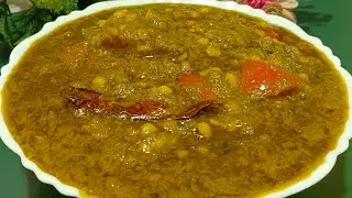 Dhaba Style Chana Dal Tadka Saag | कराची वाला ढाबा चना दाल तड़का साग  | daltadka  | chanadal 