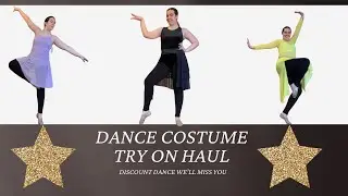 30-летняя девушка примеряет новые танцевальные костюмы! | RIP Discount Dance
