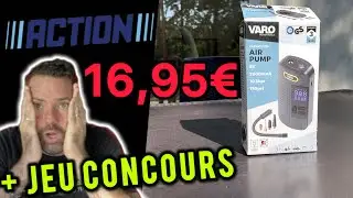 QUE VAUT LE GONFLEUR de chez ACTION ⁉️ Test pompe &agrave; Air VARO qualit&eacute; d&eacute;faut