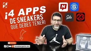 📱 4 APPS de LANZAMIENTOS y NOTICIAS de SNEAKERS QUE DEBES TENER | Sneaker Game 👟