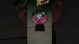 Part 6 wrap the plasma ball in aluminium foil and touch it #experiment #shorts #tiktokmademebuyit