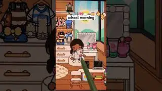 toca boca school morning🎀⛅️🌅 #roblox #tocaboca#tocaschoolmorning#aesthetic