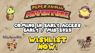 Paper Animal Adventure - Early Access Announcement (2024.11.21)