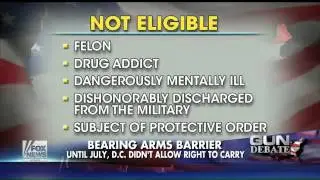 What it takes to get a DC gun carry permit