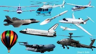 Learn 30+ Aircraft Types in English 🛩️ | Daily Aviation Vocabulary with Audio