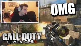 I CALLED OUT THE TRICKSHOT I HIT!! - BO2 Trickshotting with Fans!