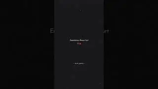 Expectations always hurt 💯🥀 || Sad Shayari 😌 || #youtubeshorts #shorts #status #love #explore #love